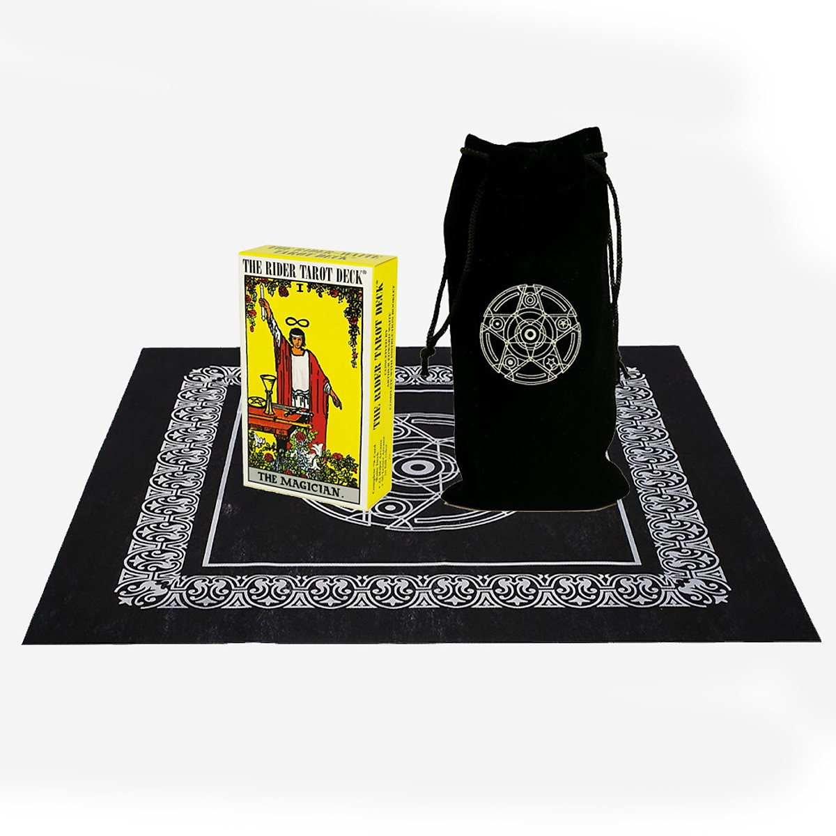 Bộ Bài Bói Tarot The Deck Xem Vận Mệnh + Tặng Túi Đựng Bài + Tặng Khăn Trải Tarot Chuyên Dụng- Hàng Chính Hãng - Size Chuẩn 6x10Cm