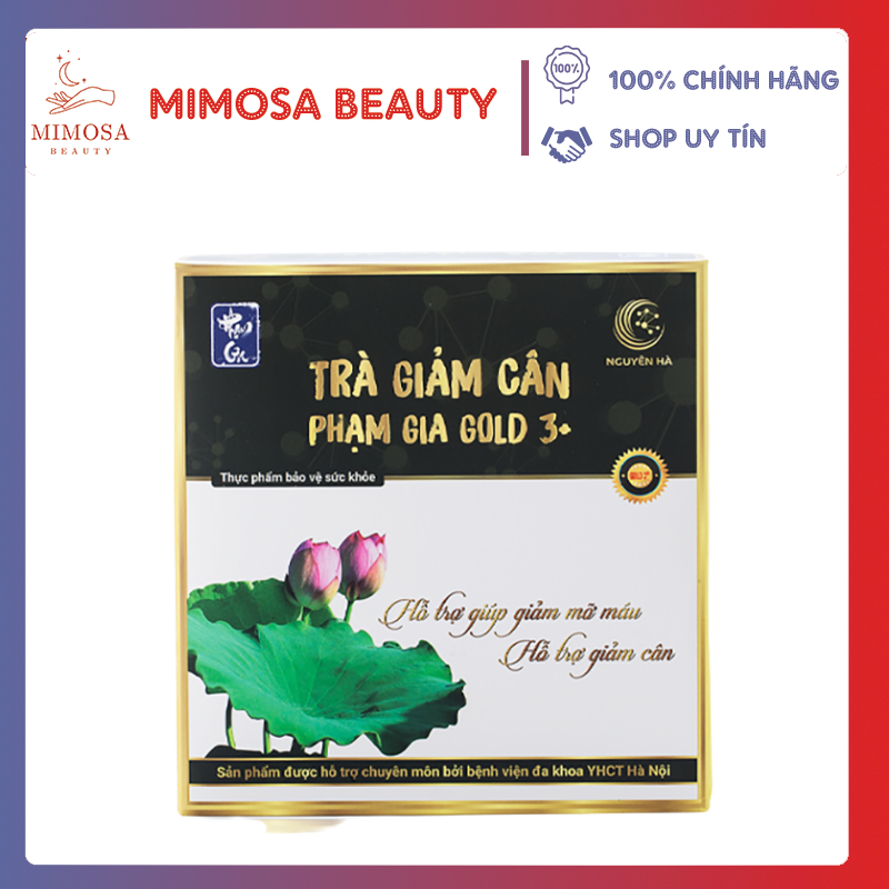 Trà giảm cân phạm gia gold 3+