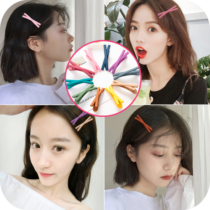 Kẹp tóc, cài tóc nữ đan chéo thời trang Hàn Quốc cute dành cho phụ nữ hoặc bé gái DONAI KT4