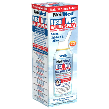 Dung dịch xịt rửa mũi neilmed nasamist saline spray isotonic