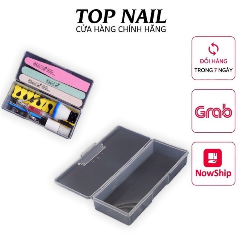 Hộp đựng cọ làm móng,dụng cụ nail