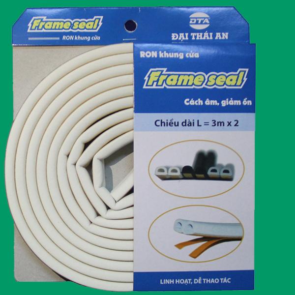 Ron dán khung cửa FRAME SEAL làm kín khe hở, giảm chấn va đập giữa cánh cửa và khung bao, giảm tiếng ồn ngăn công trùng, giảm thoát nhiệt phòng lạnh
