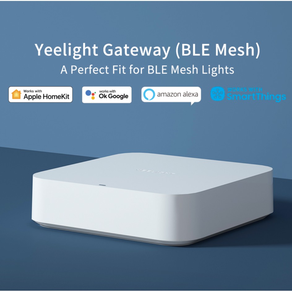 Gateway Hub  Yeelight, Bluetooth BLE hỗ trợ HomeKit, Trợ lý Google, Alexa, YLWG01YL, SHS Vietnam