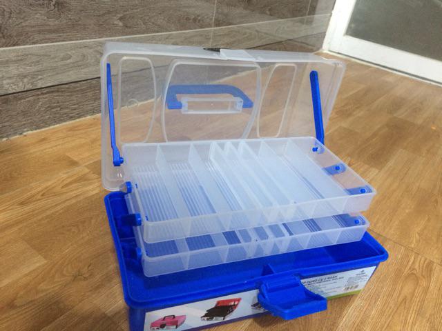 [HCM]Cốp nhựa 3 tầng đựng đồ nail