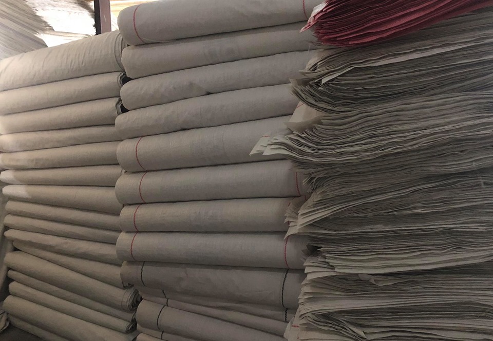 [HCM]Bao tải dứa trắng Combo 10 bao  trắng K70 loại tốt