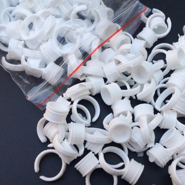 100 nhẫn đựng mực phun xăm