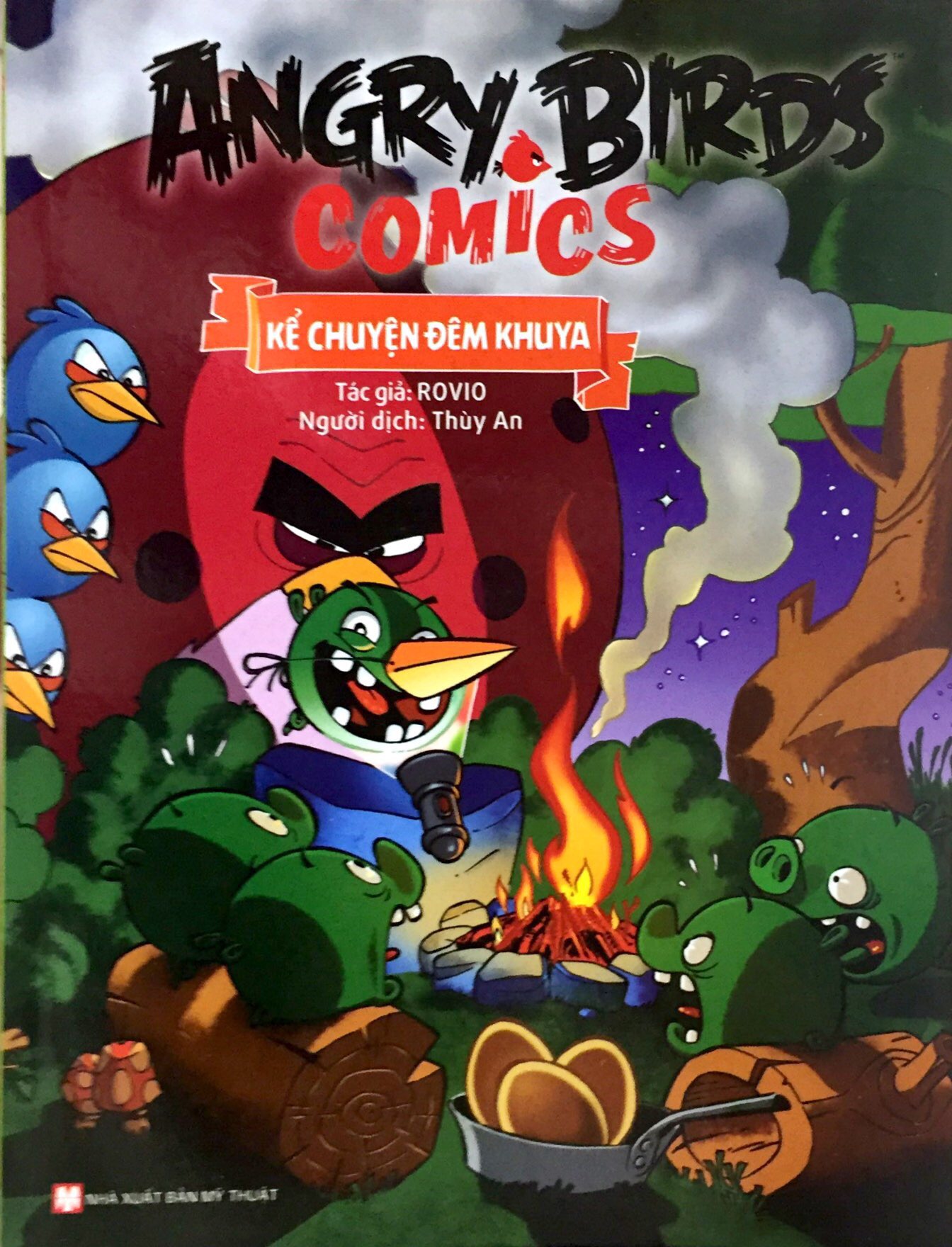 Fahasa - Angry Birds Comics - Kể Chuyện Đêm Khuya