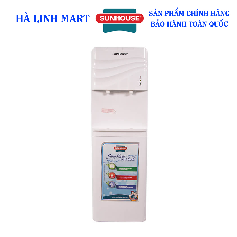 Cây nước nóng lạnh sunhouse shd9613 - cây nước 2 vòi nóng lạnh - bảo hành tại nhà 12 tháng