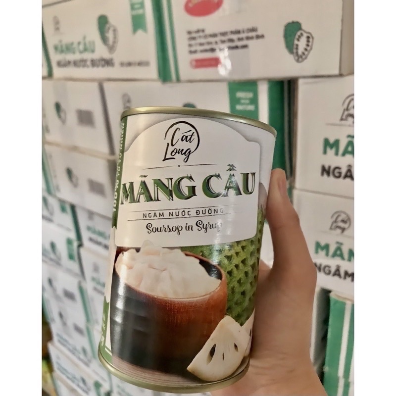 Mãng cầu ngâm nước đường Cát Long 425g
