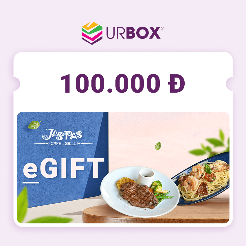 [Jaspas | UrBox] Evoucher mệnh giá 100,000đ