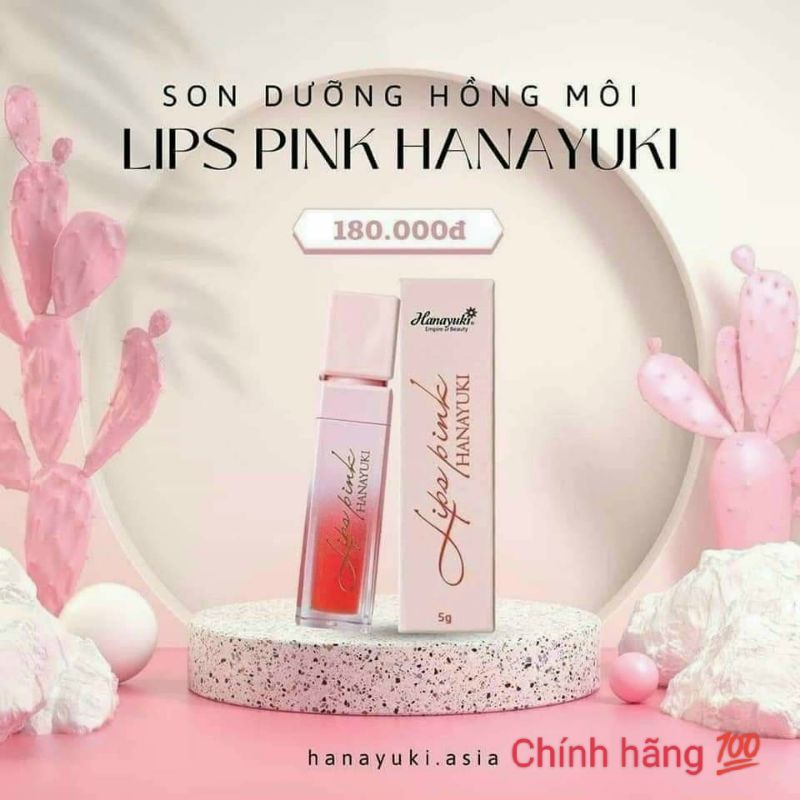 Son Dưỡng Môi Hanayuki Chính Hãng
