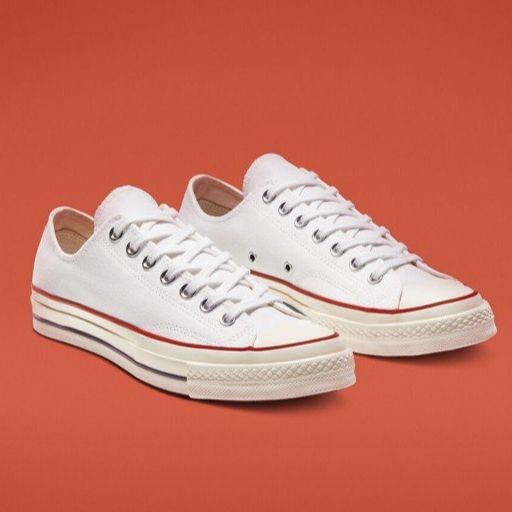 Giày Converse chuck 1970s thấp cổ màu trắng