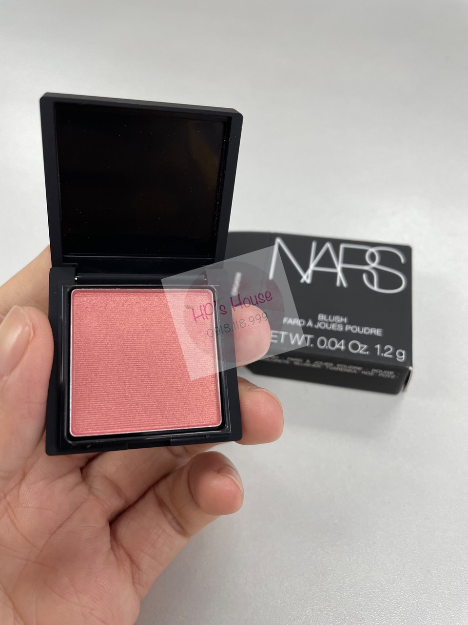 Phấn má hồng nars - màu orgasm/behave - size mini 1.2g