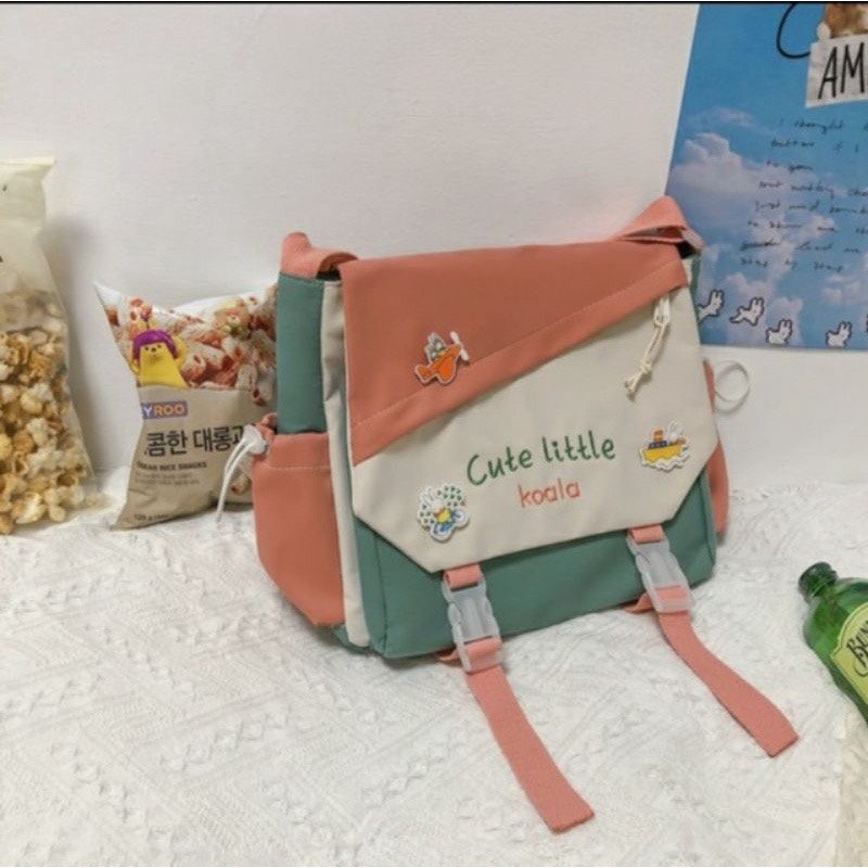 Túi tote đeo chéo thời trang đi học - Cute Little