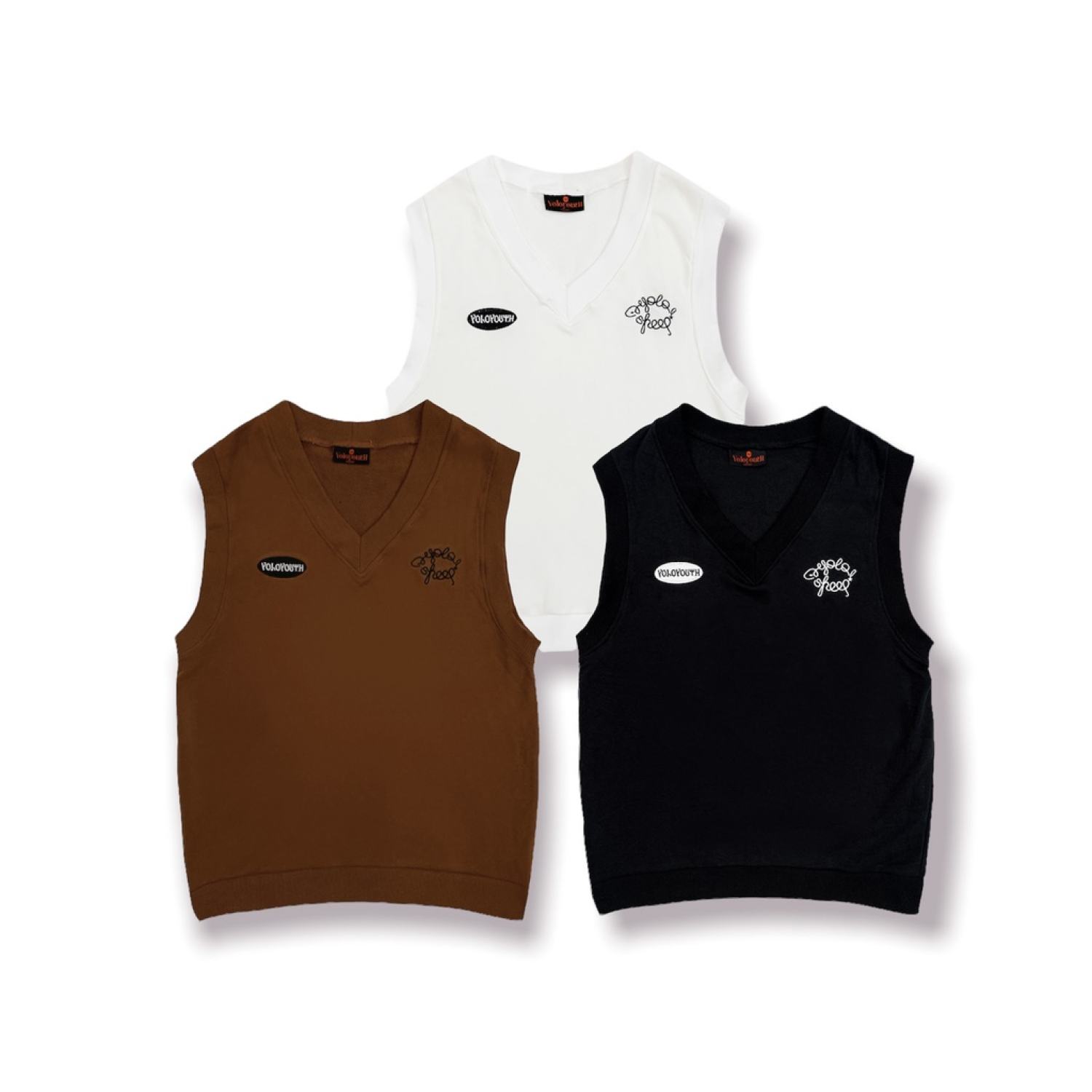 Áo Basic Gile Thêu Yoloyouth Yolosheep nỉ chân cua Local Brand