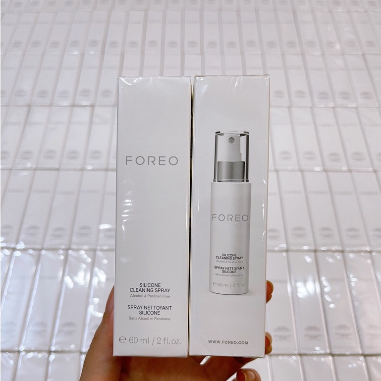 Nước Vệ Sinh, Kháng Khuẩn Máy Rửa Mặt Foreo Silicon Cleansing Spray 60ml