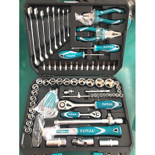 Bộ đồ nghề cầm tay 77 chi tiết total thkthp20776