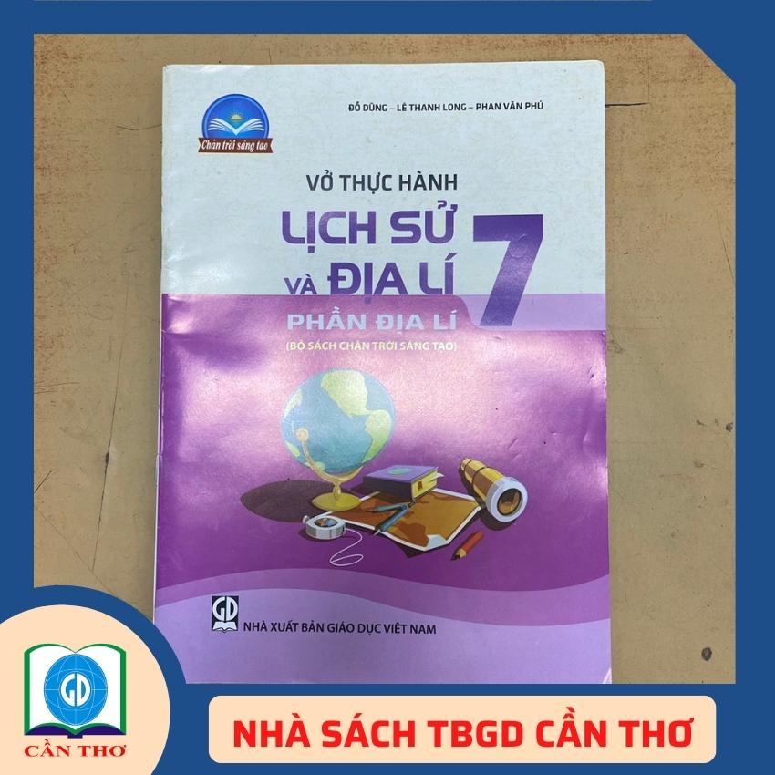 Vở thực hành lịch sử và địa lí 7 phần địa lí ctst