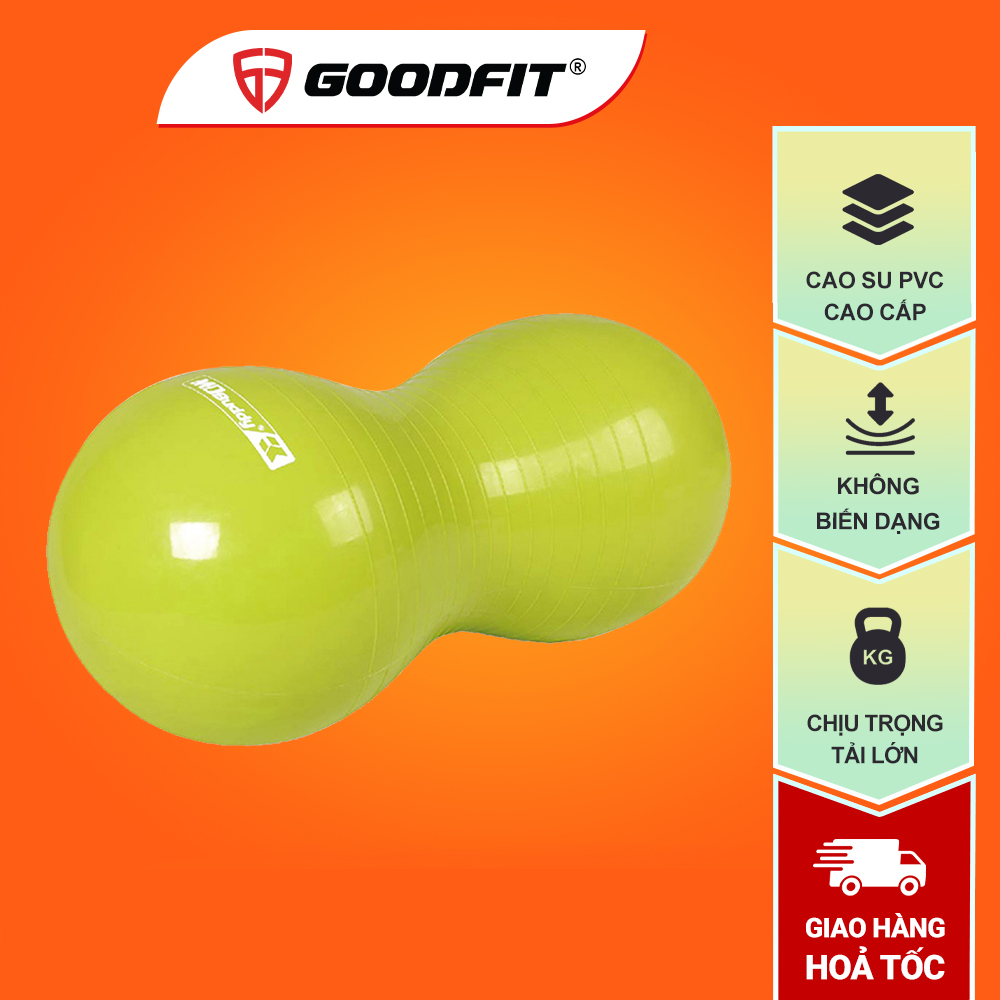 Bóng yoga, bóng tập gym hình bầu dục mdbuddy md1232