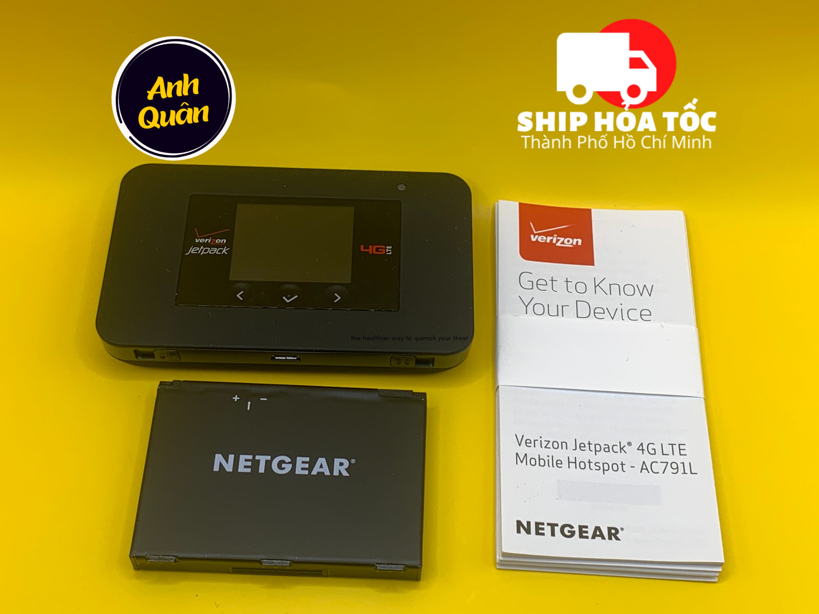 Bộ Phát Wifi di động 4G Netgear Aircard 791L 791