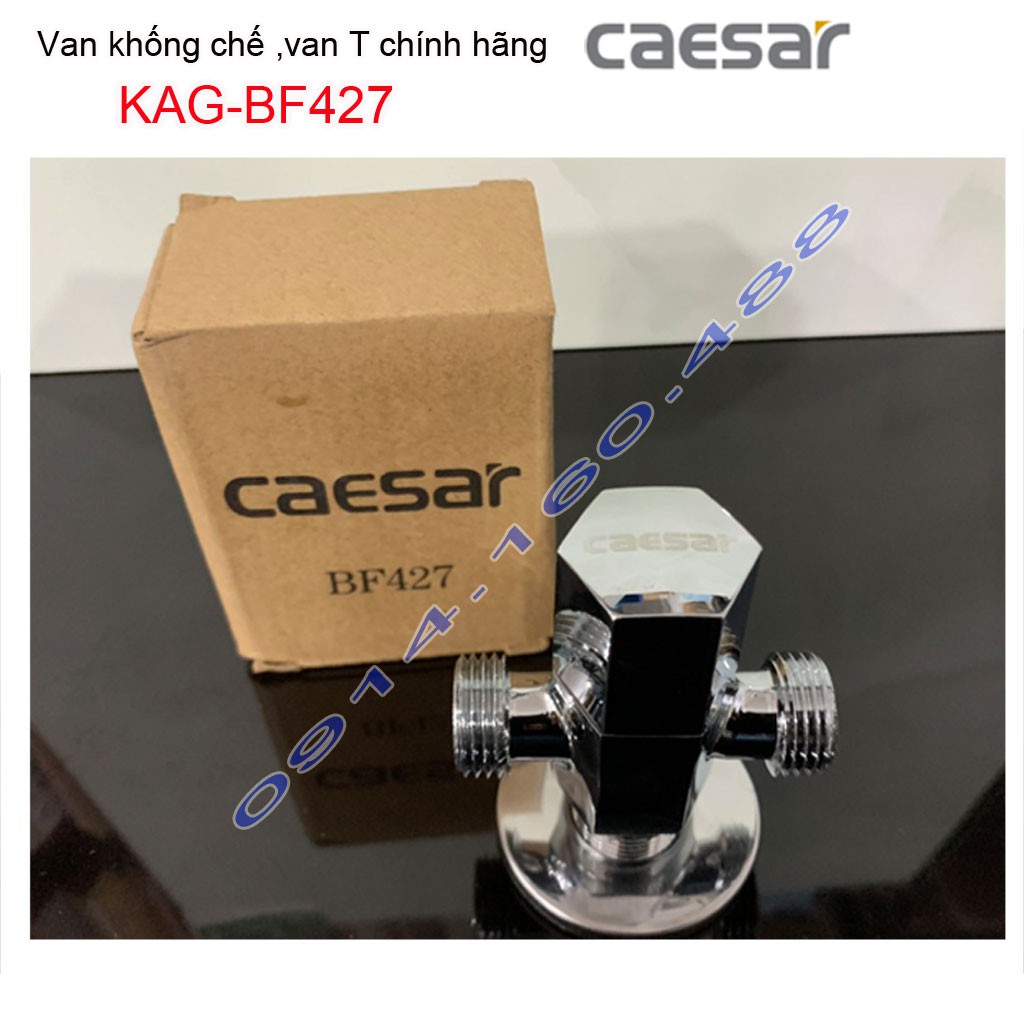 Van T Caesar KAG-BF427 giảm áp lực nước chữ T , van vòi Caesar KAG-Van T Caesar