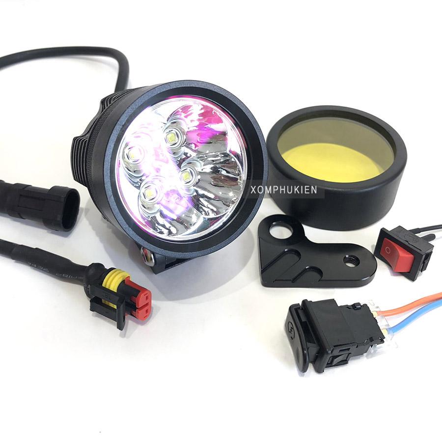 Đèn trợ sáng l4x kính ánh tím 30w