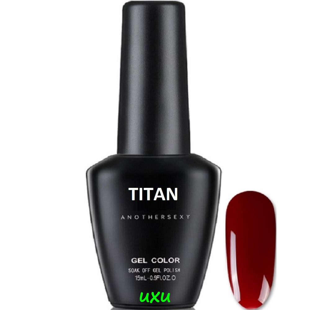 Sơn gel 15ml titan màu no.128 đỏ đô