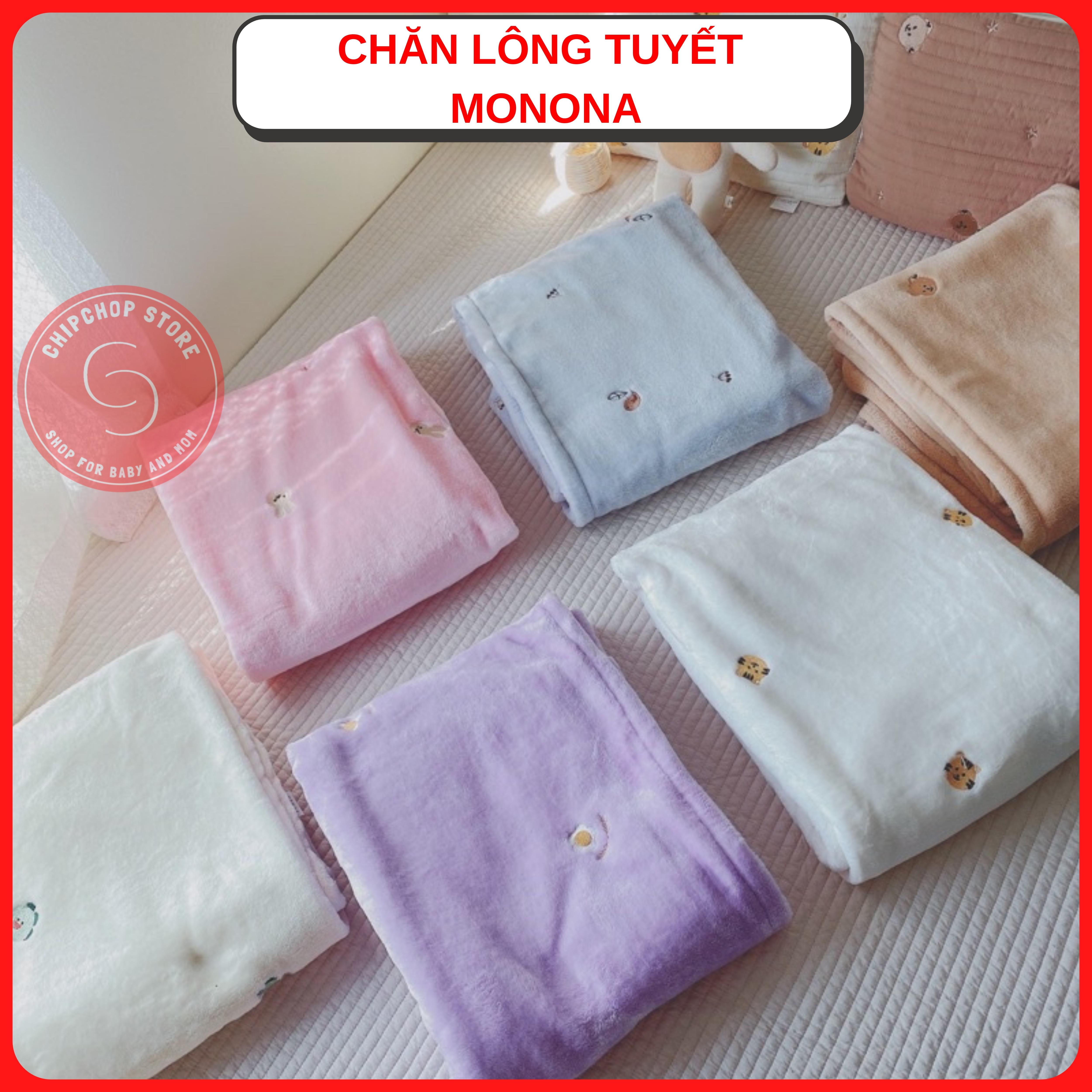 Chăn lông tuyết monona cho bé