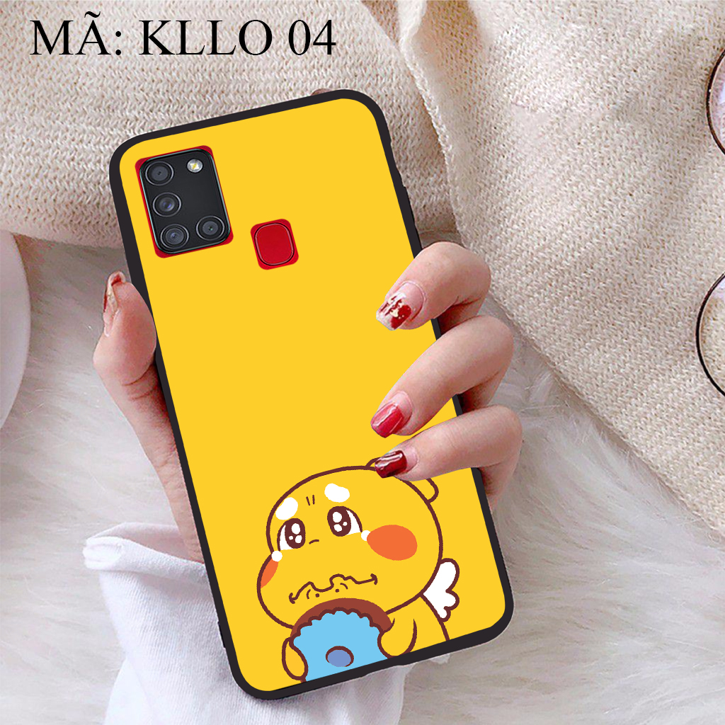 Ốp lưng icase dành cho samsung galaxy a21s viền dẻo tpu bst khủng long lai ong