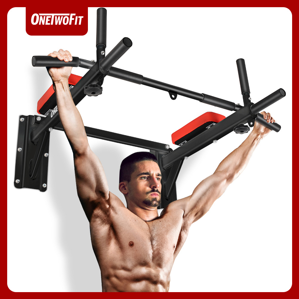 OneTwoFit Xà đơn treo tường đa năng Wall Pull Up Bar xà đơn treo tường