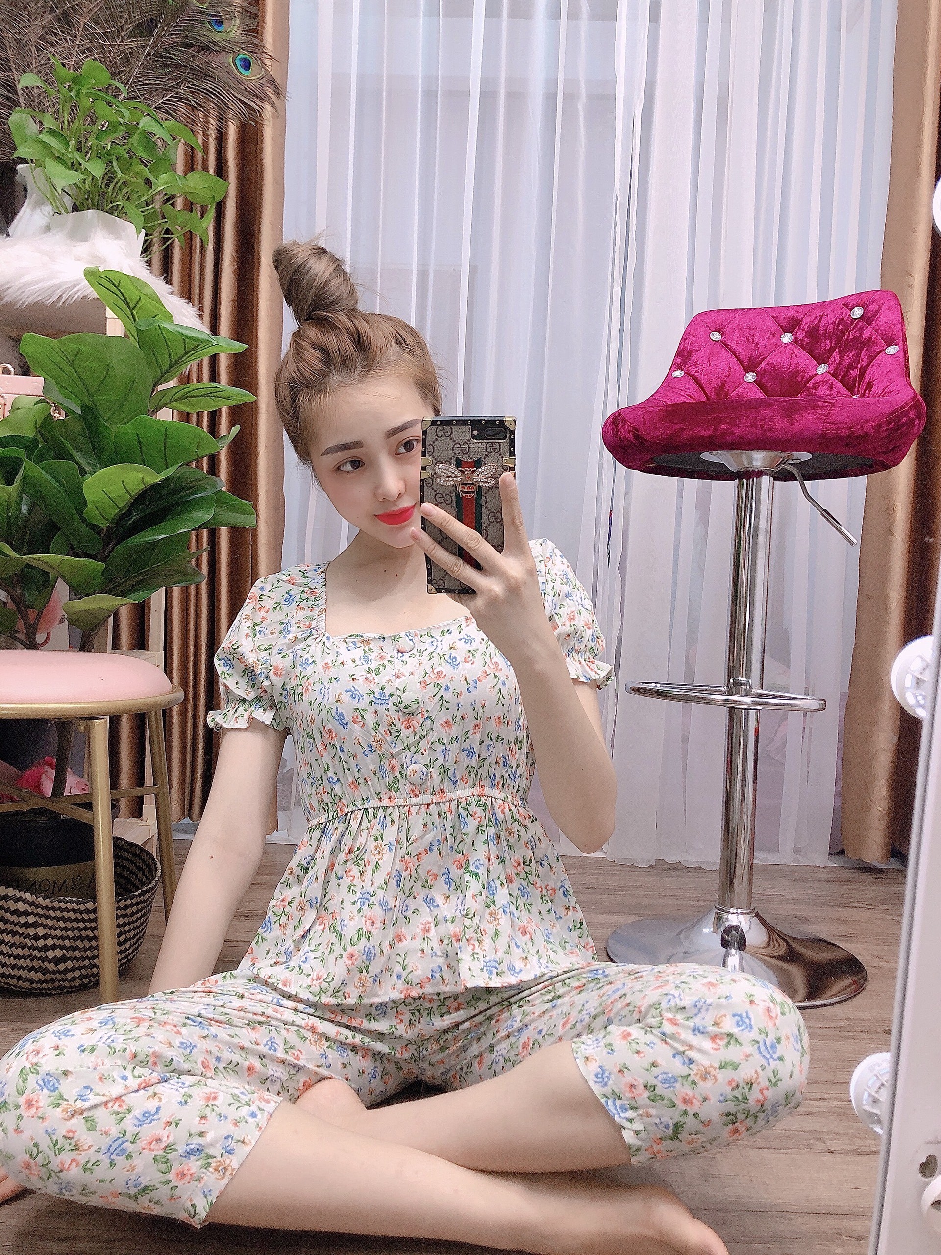 đồ bộ nữ quần dài - do bo nu kiểu dep mac nha [MIỄN PHÍ VẬN CHUYỂN] [Giá niêm yết là giá của 1 áo]