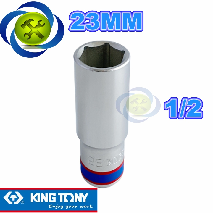 Tuýp trắng dài 23mm kingtony 423523m 1/2 loại 6 cạnh