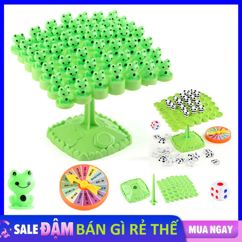 Đồ Chơi Cây Cân Bằng Ếch Xanh Vui Nhộn - Đồ Chơi Thăng Bằng Trí Tuệ Xả Stress Giải Trí Thông Minh - Đồ Chơi Phát Triển Tư Duy Trí Tuệ