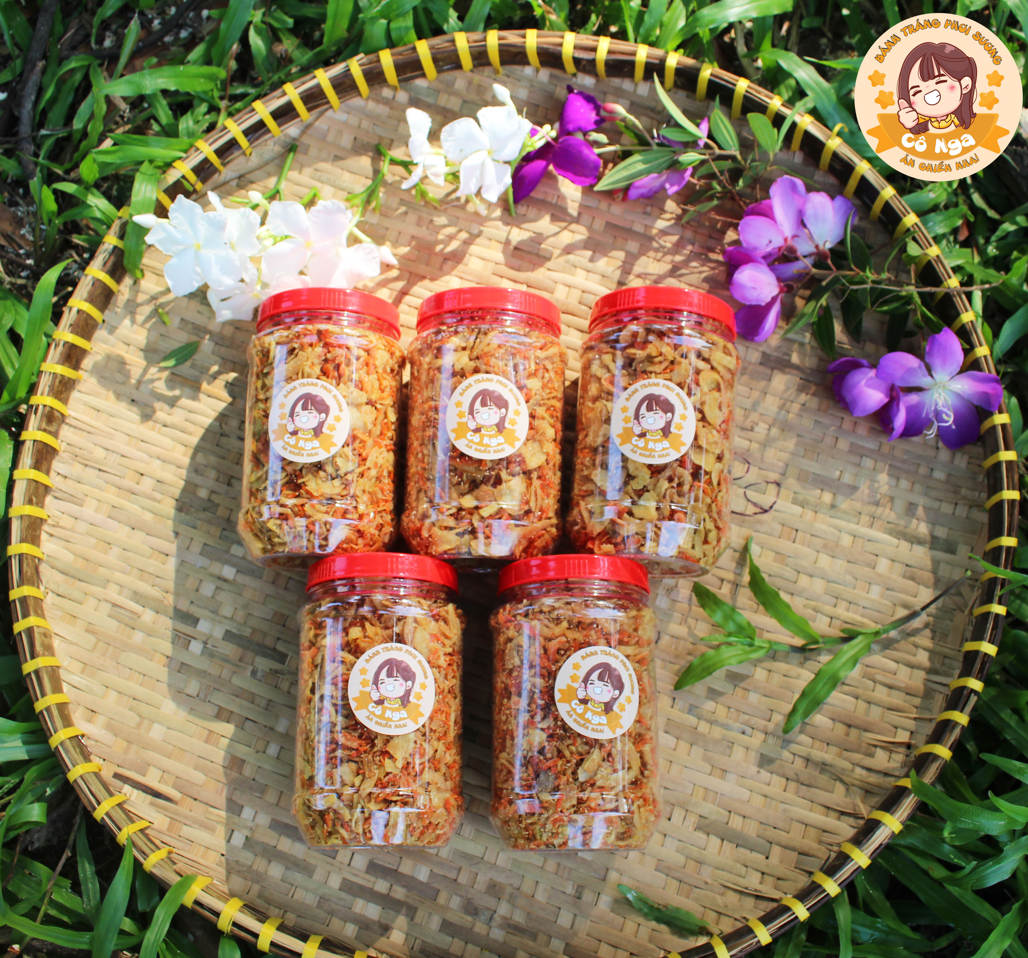 Ruốc hành phi Cô Nga 200gr thơm giòn không hôi dầu