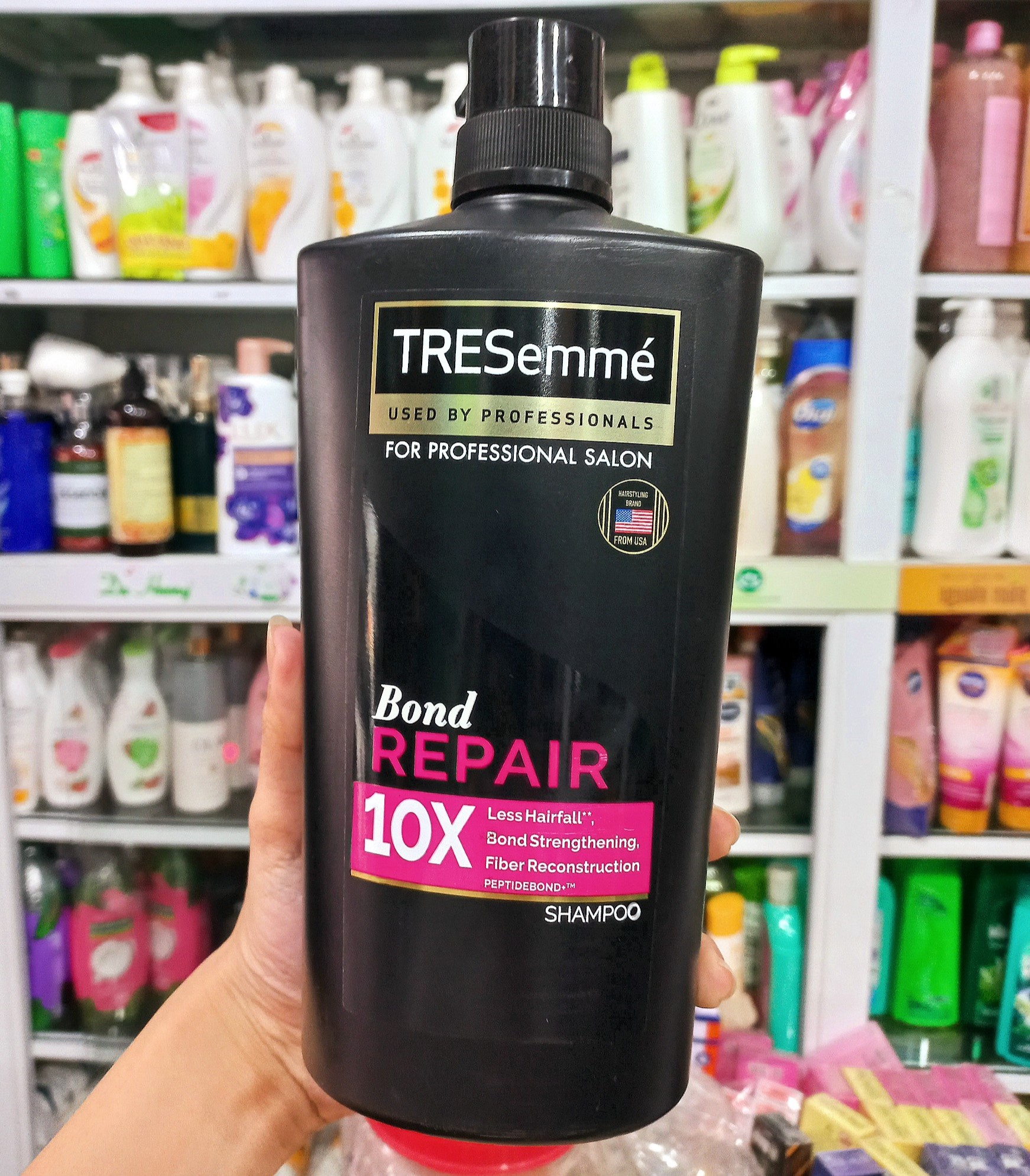 Dầu gội tresemme salon repaid ngăn ngừa tóc gãy rụng 850g