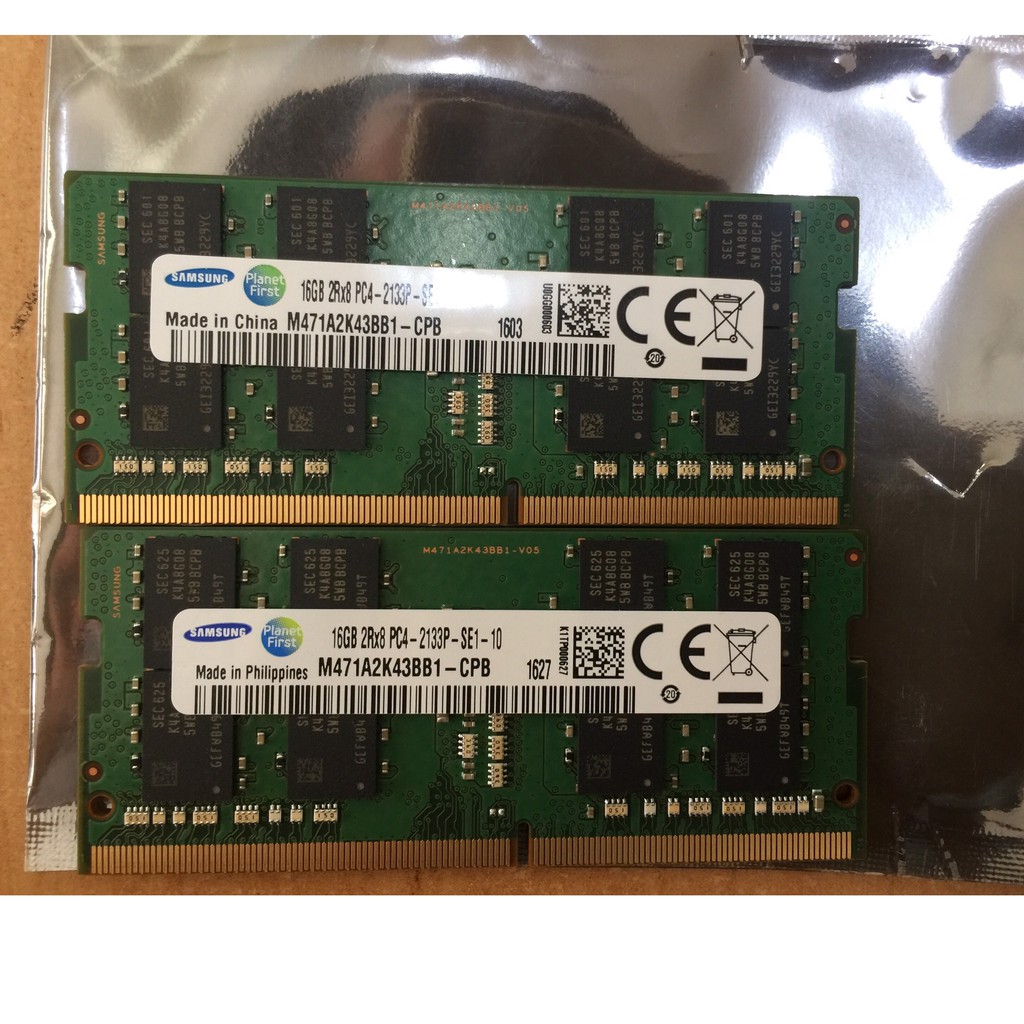 Ram laptop 16gb ddr4 bus 2133/2400/2666/3200 - hãng samsung hynix micron crucial