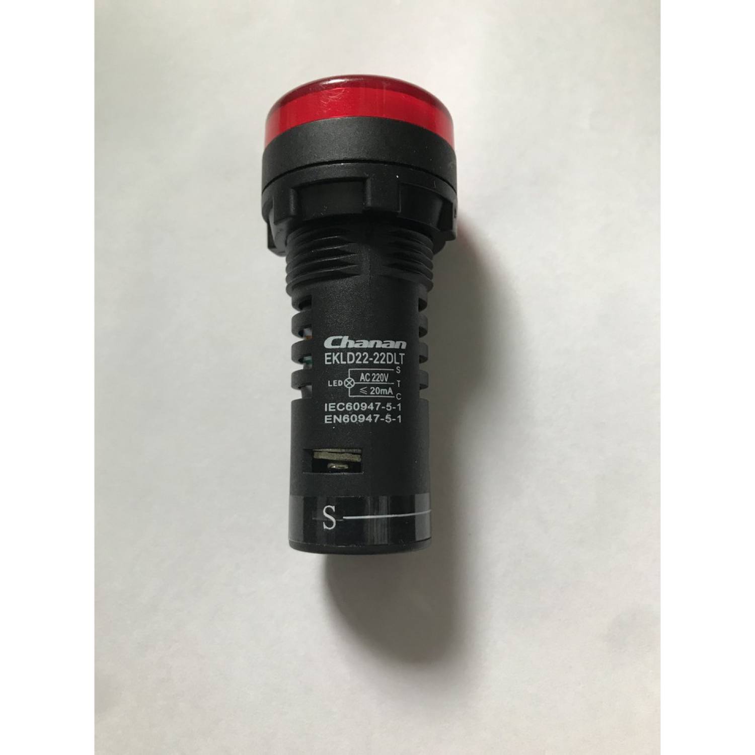 Đèn báo đỏ chanan ekld22-22dlt 220vac phi 22