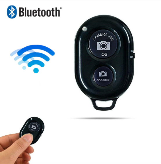 Remote Chụp Hình Điện Thoại Remote Bluetooth (Hỗ trợ Android và iOS)
