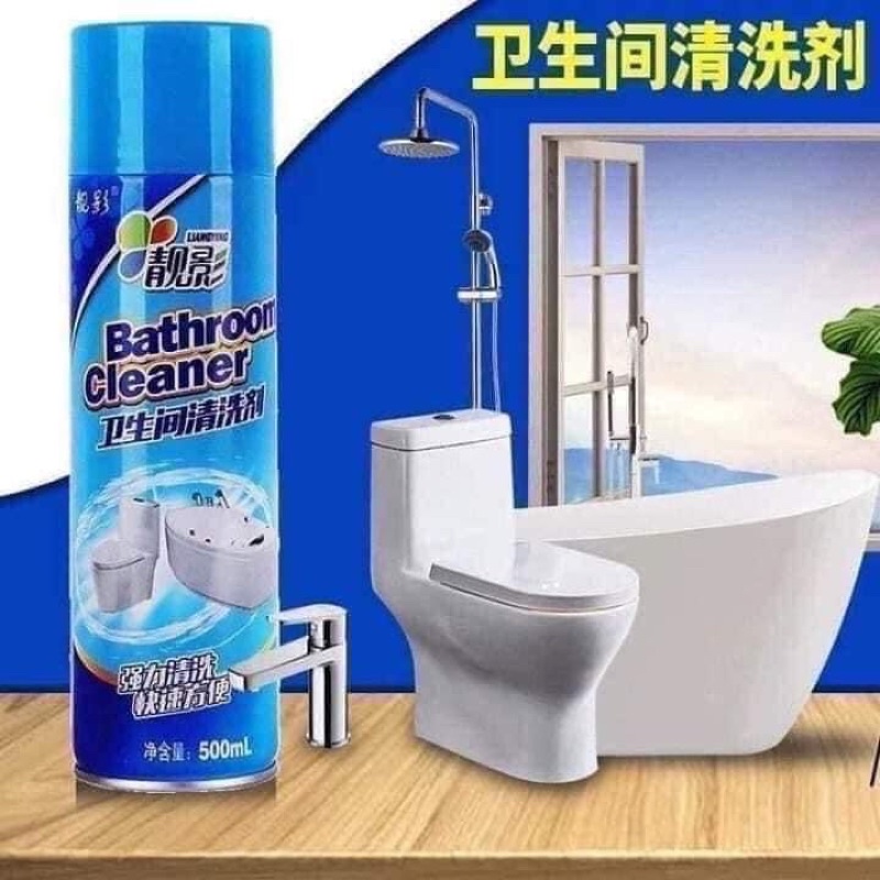 Bình Xịt Bọt Tuyết gột rửa phòng tắm - dọn dẹp vệ sinh Bathroom Cleaner