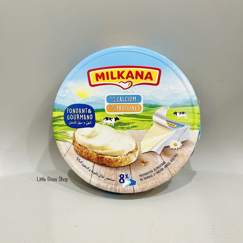 Phô mai Milkana 8v 16 cho chó mèo và dùng được cho người 🧀
