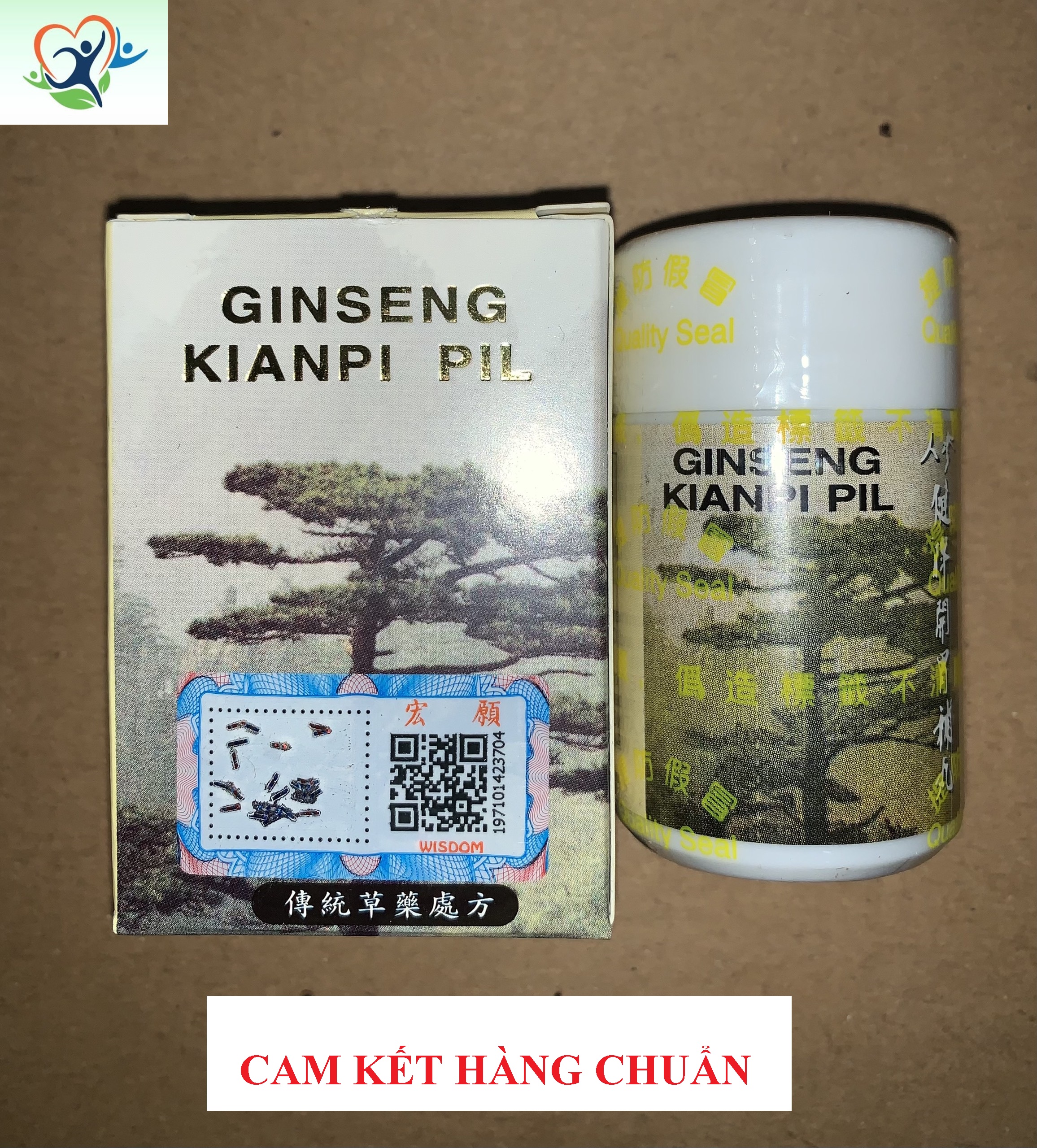 Tăng cân-Nhâ.n Sâm K.iện T.ỳ Khai Vị Bổ H.oàn 30v B.ồi bổ cơ thể
