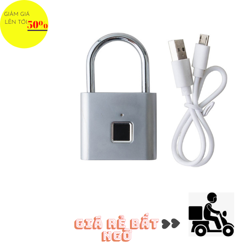 Ổ Khóa Vân Tay thông minh chống nước - Khóa Thông Minh Bảo Mật Vân Tay