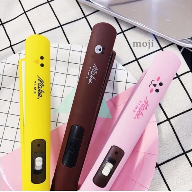 Máy ép tóc mini - máy duỗi , uốn tóc hình thú