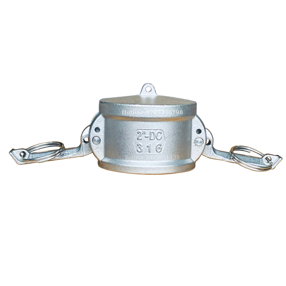 Khớp nối nhanh inox 304 Type DC DN80-DN100 ,camlock inox , đầu bít cái inox tai shop cocovan.vn