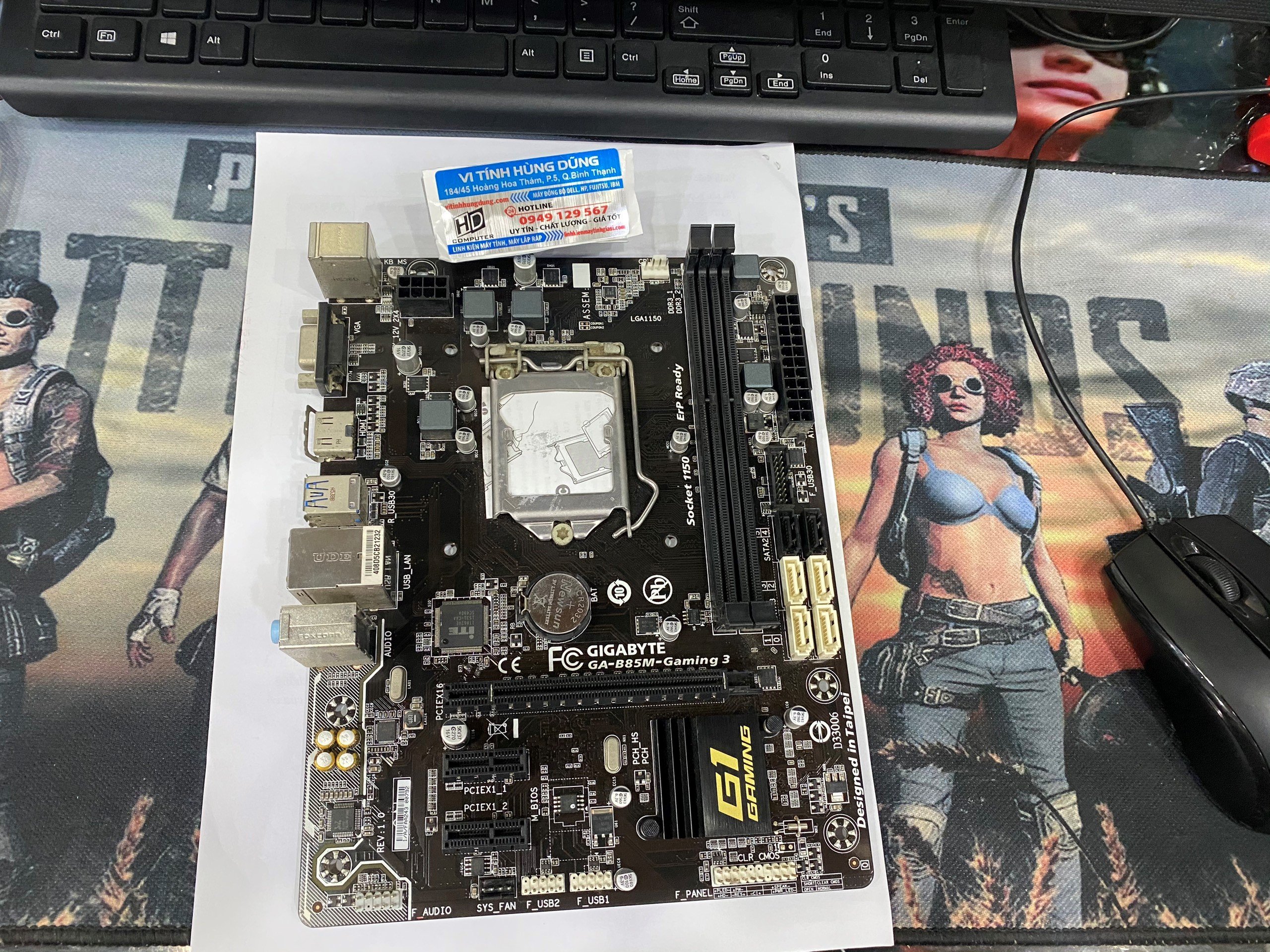 Main Gigabyte B85M-Gaming M3, main máy tính giga b85 m gaming m3