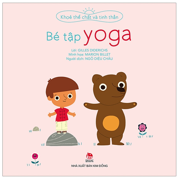 Fahasa - khoẻ thể chất và tinh thần: bé tập yoga