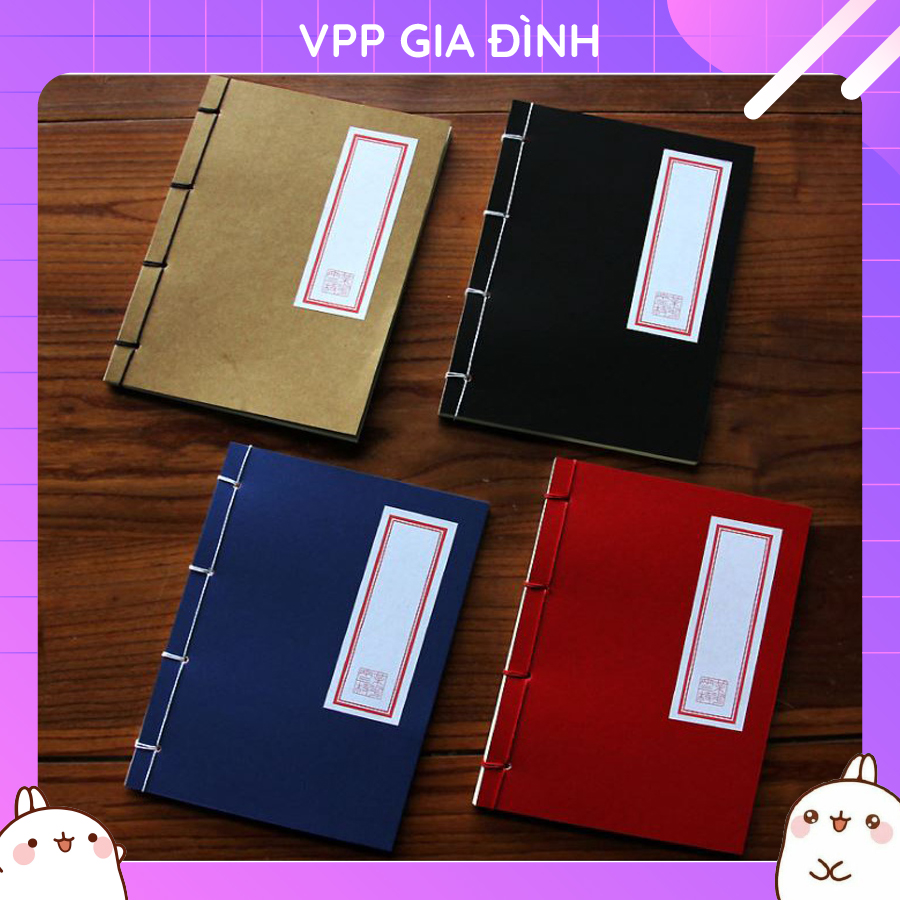 Sổ tay ghi chú giấy note kiếm hiệp bí kíp võ công phong cách trung hoa 120 trang