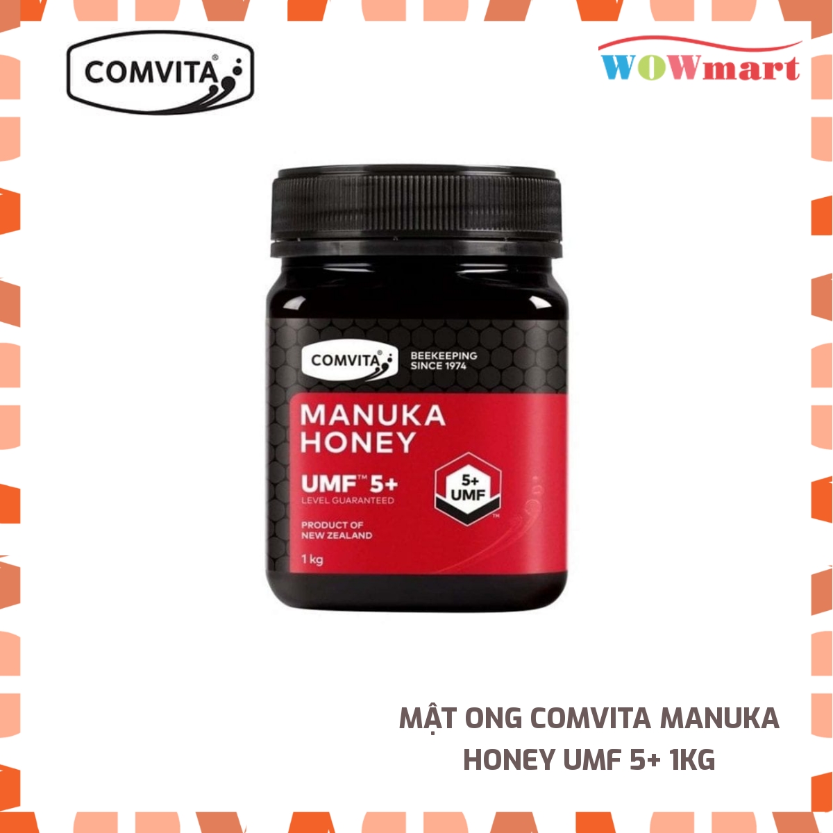Mật ong comvita manuka honey umf 5+ 1kg -