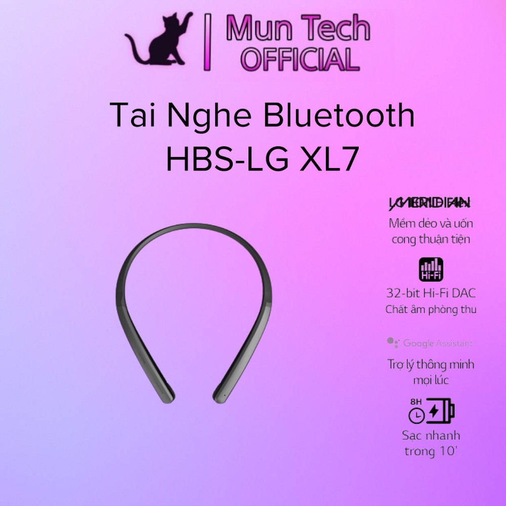 Tai nghe bluetooth LG HBS-XL7 Tone Flex XL7 Hàng Chính Hãng Bảo Hành 12