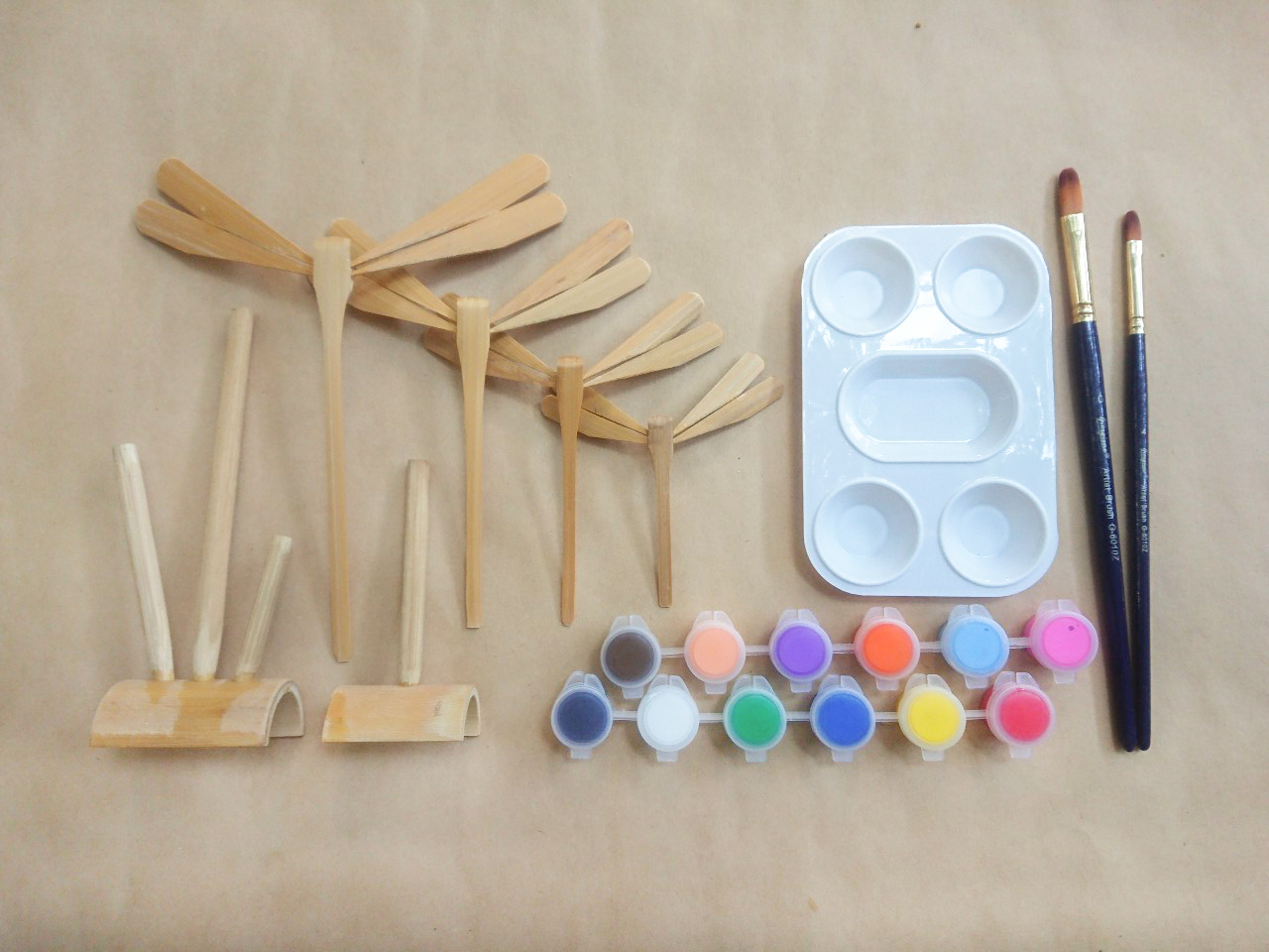 Bộ tô màu Bamboo Dragonfly chuồn chuồn tre thăng bằng